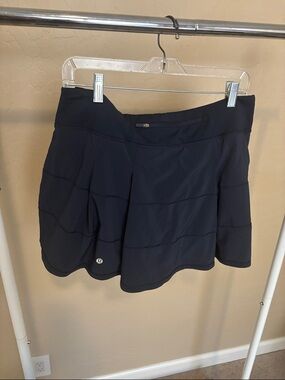 Lululemon Blue Athletic Skirt with Shorts 10